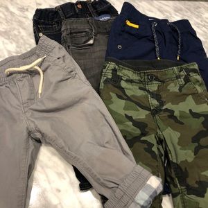 LOT OF 5 boys 18-24 mos jeans/pants GAP